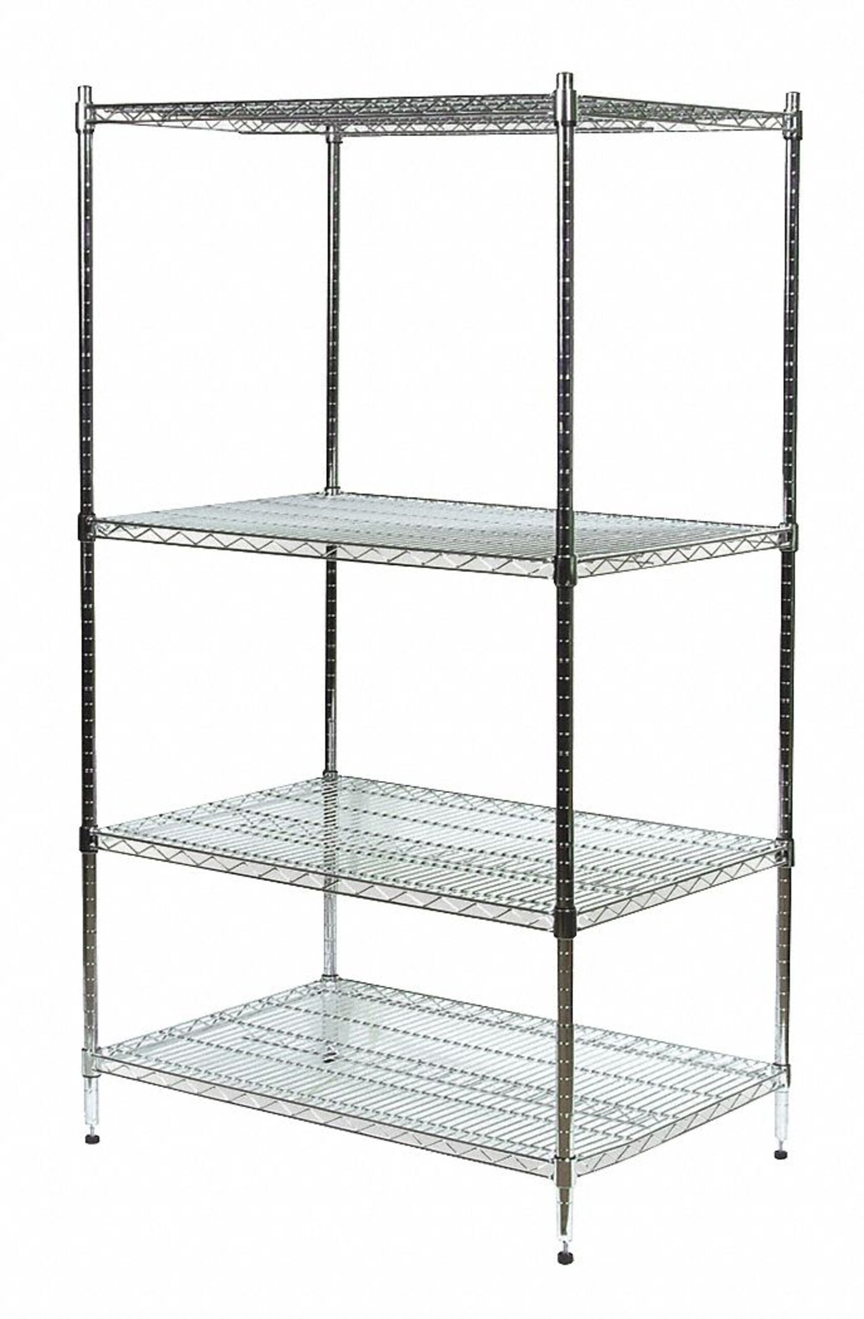 Anaquel de alambre 48" x 24" 4niveles	.