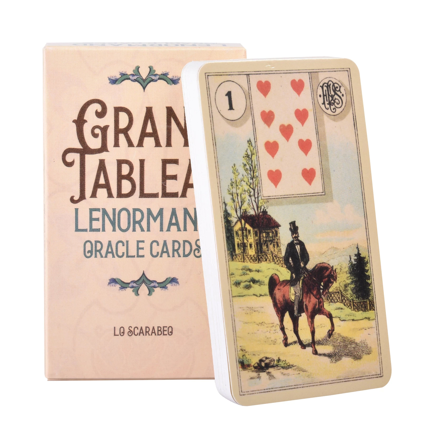 Cartas Tarot Lenormand Mensajes Ocultos 36 Cartas.