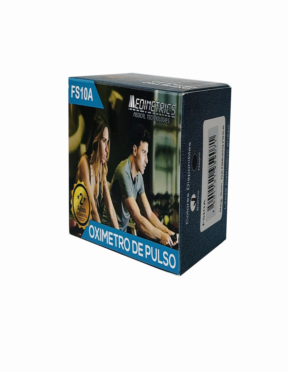 Oximetro de pulso negro-MEDIMETRICS-FS10A.