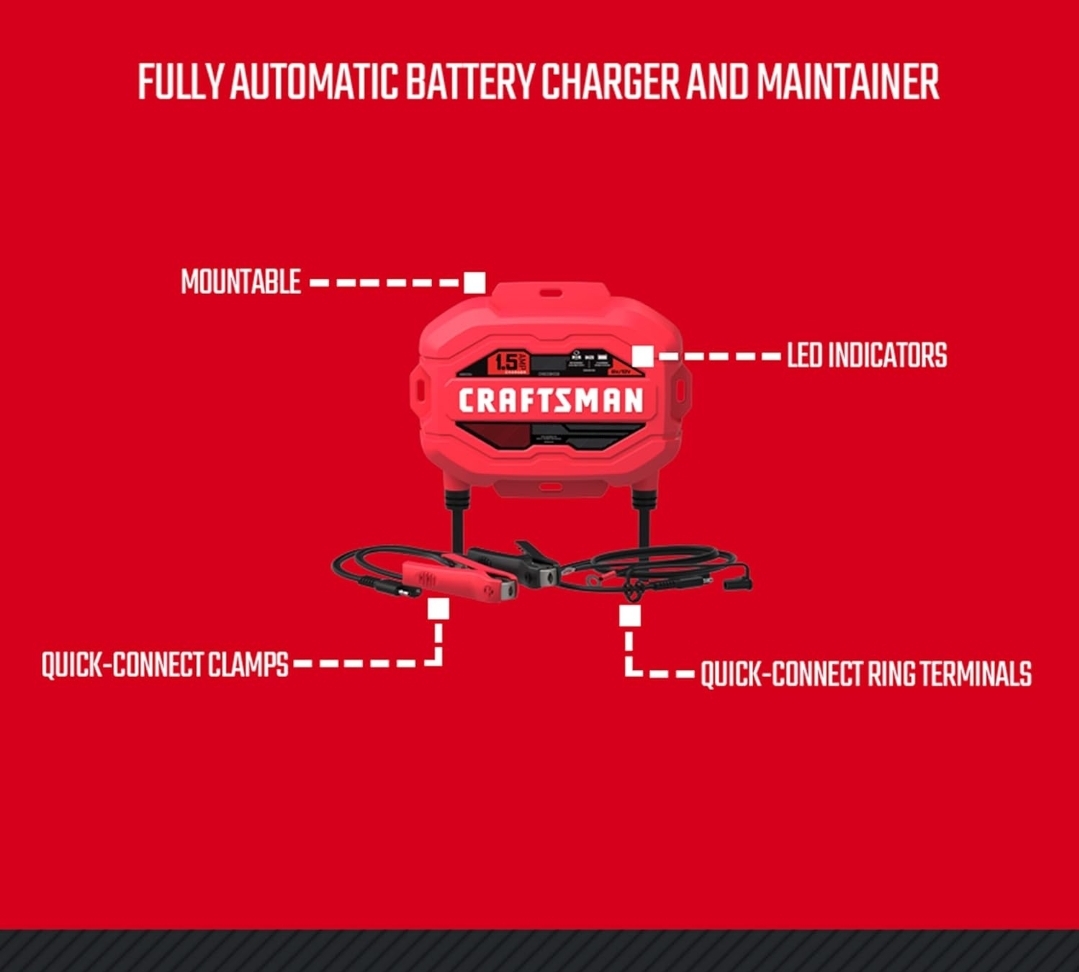 Cargador de Bateria Craftsman CMXCESM259.