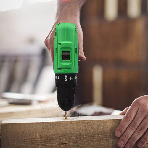 Taladro Atornillador Rotomartillo Inalámbrico Shawty De 20v Color Verde oscuro.