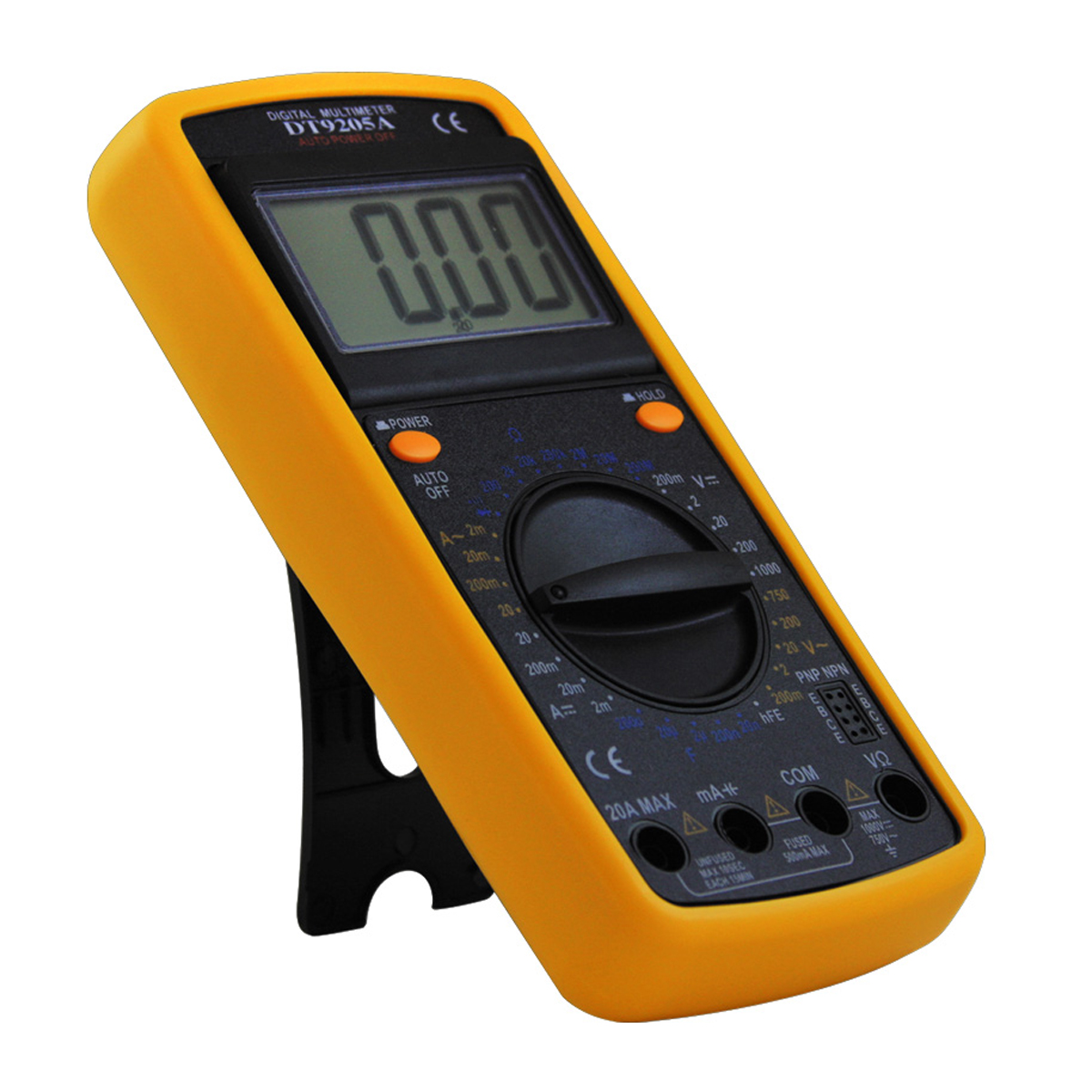 MULTIMETRO DIGITAL RANGO MANUAL MEDIDOR VOLTAJE CA Y CC