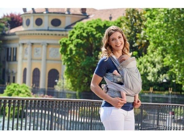 Cangurera Boppy Adjust Comfyfit Gris