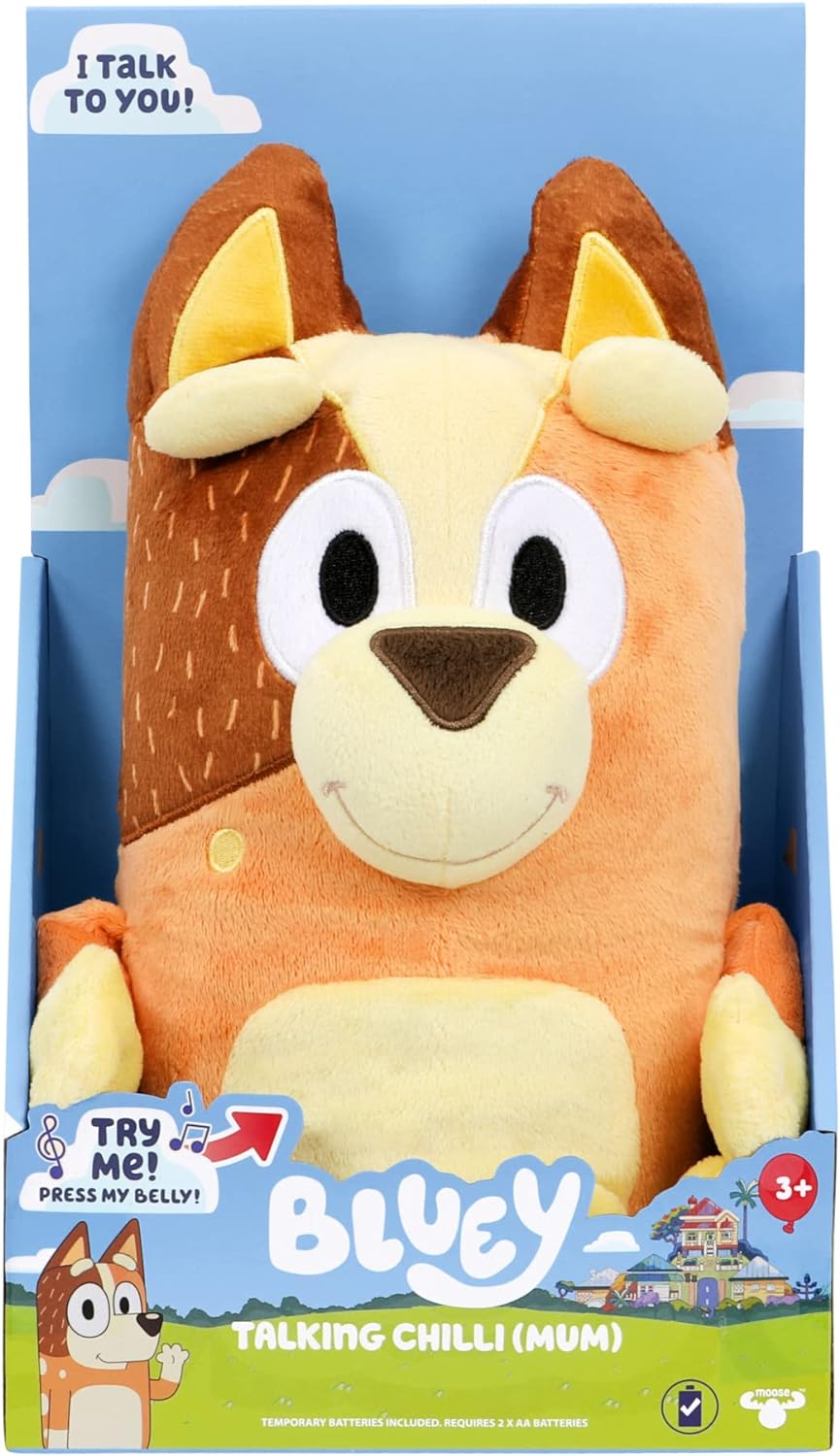 Bluey Peluche Chilli Interactivo Con 9 Frases.