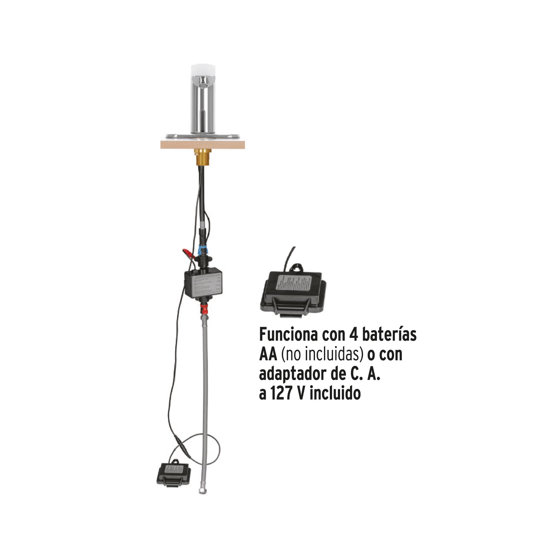 Llave con sensor para lavabo Foset 49194