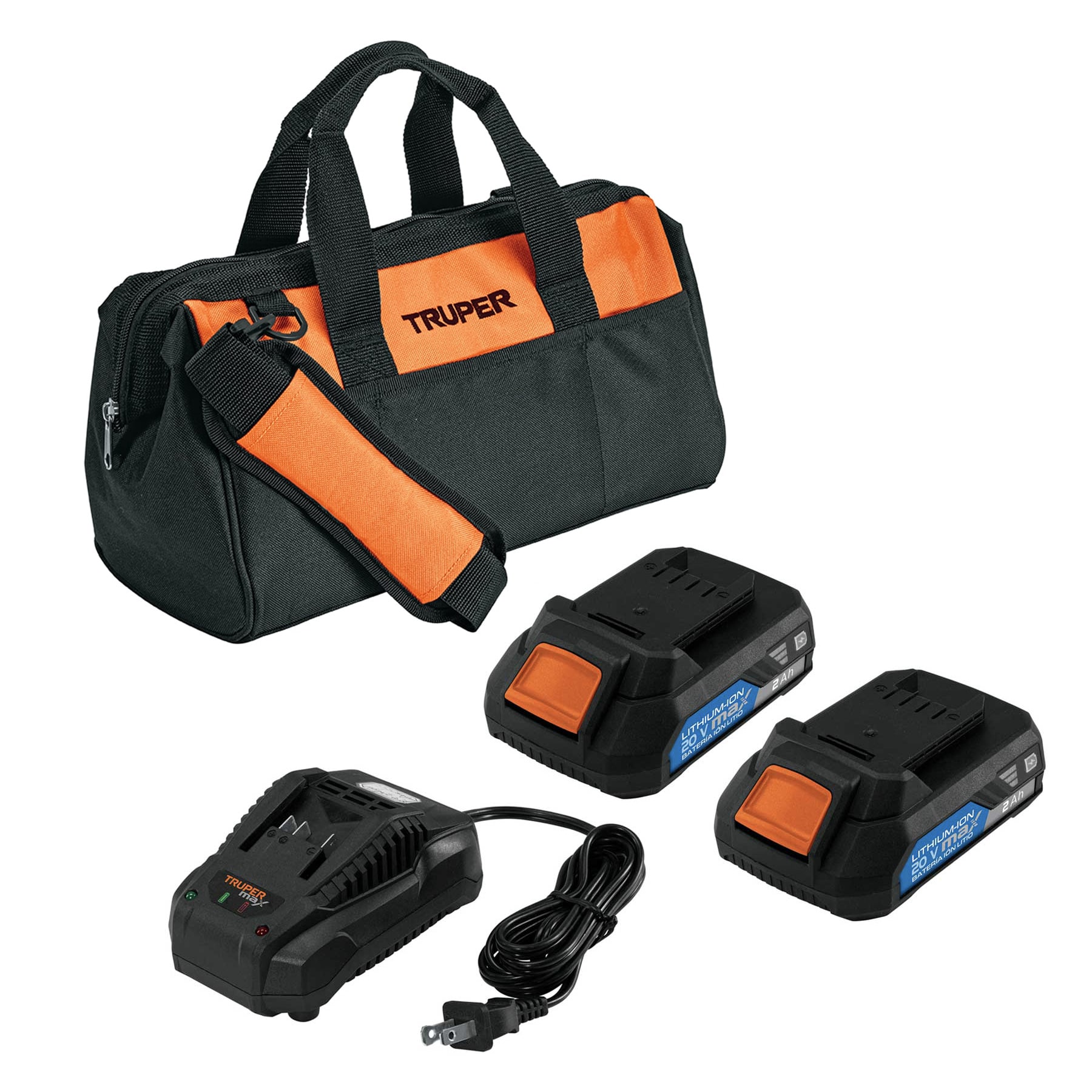 Taladro inalámbrico Truper 1/2 pul 20V sin carbones 101452