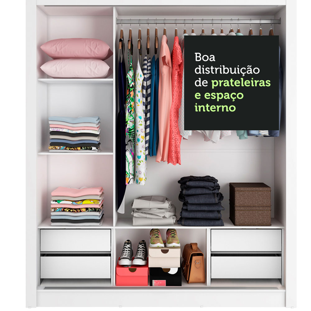 Ropero Closet Madesa 3 Puertas BB