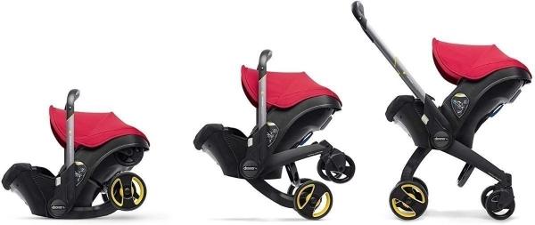 Doona Autoasiento A Carriola Base Latch Incluida Rojo