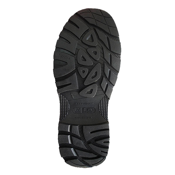 Zapato de Seguridad WSM, Botín Fundidor Ergonómico. Con casquillo de Policarbonato. Bota Industrial para Soldadura o Fundición. Fundidor