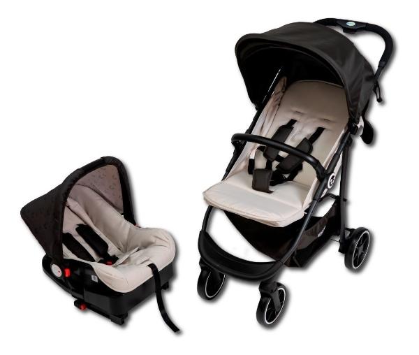 Carriola Con Portabebé Kool Baby Ts01 Incluye Base Para Auto