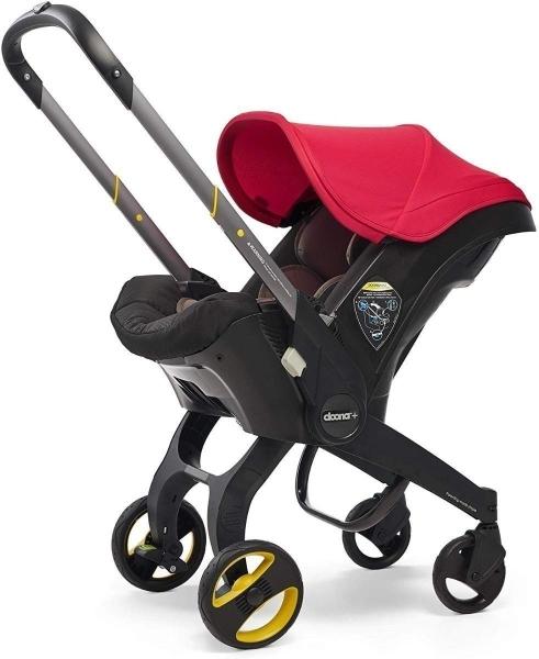 Doona Autoasiento A Carriola Base Latch Incluida Rojo