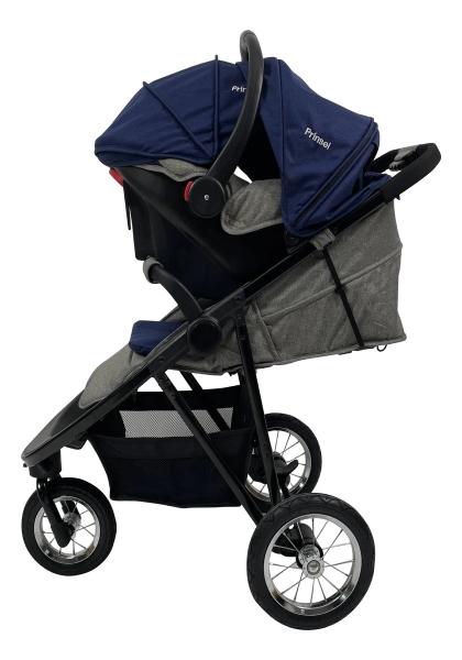 Carriola Prinsel Fox Light Llantas Aire Portabebe Azul