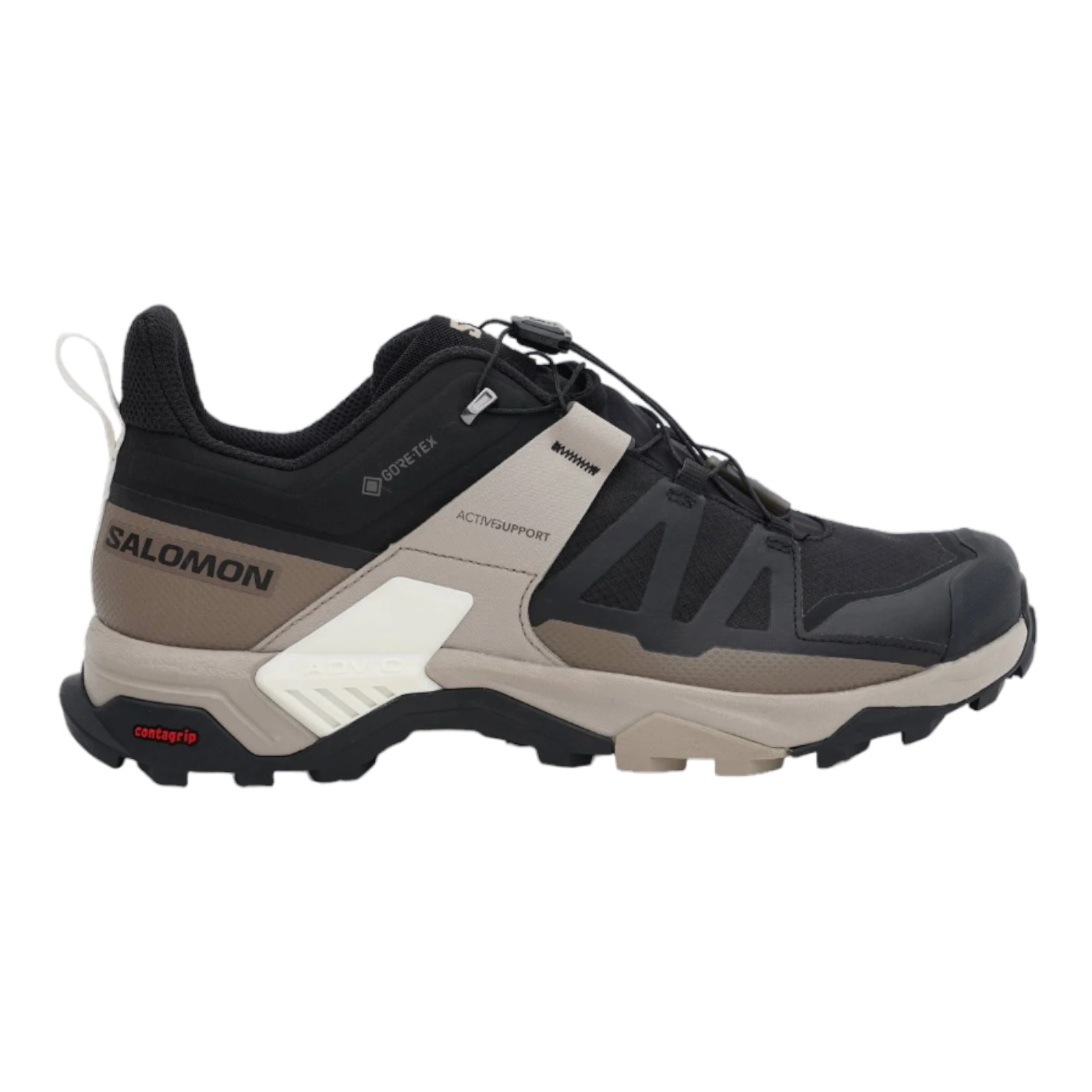 TENIS SALOMON HOMBRE NEGRO SALOMON  X ULTRA 4 GTX L41288100.