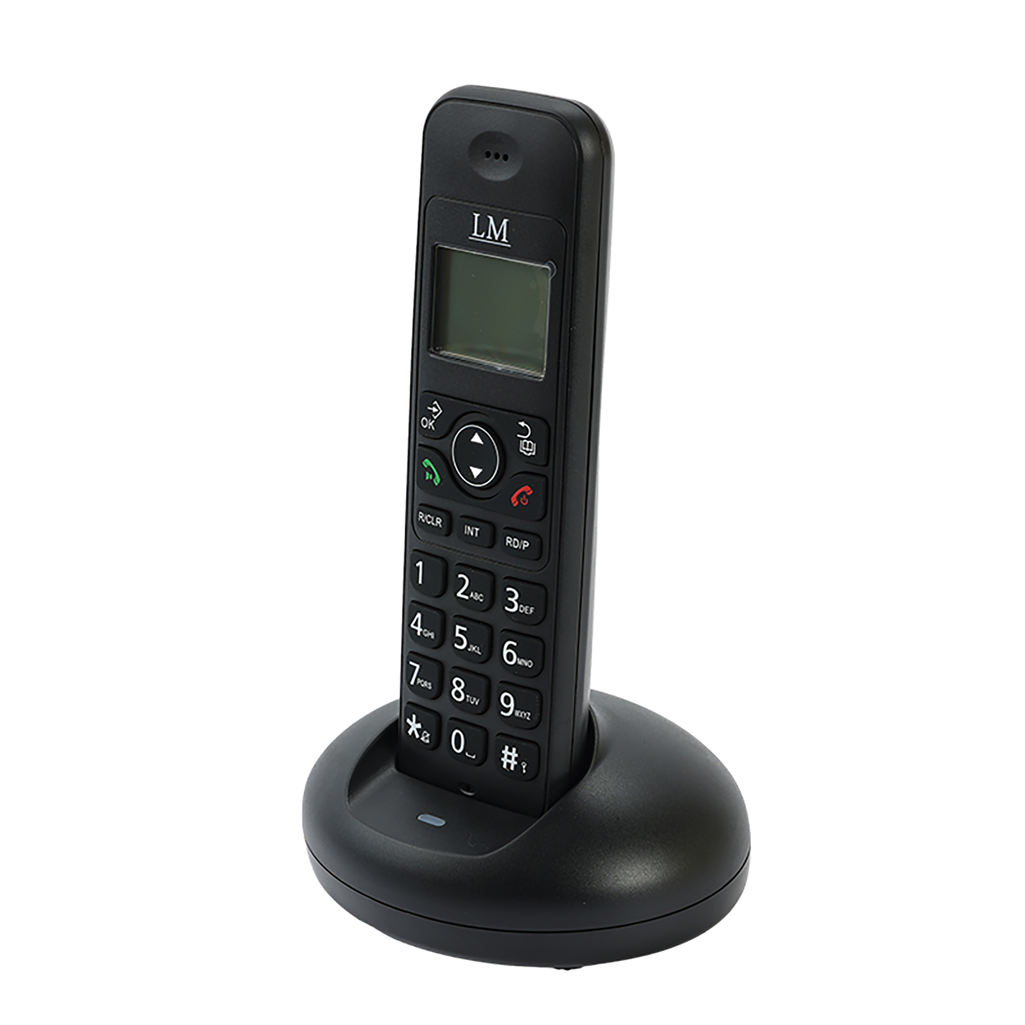 Teléfono Inalámbrico LM-521-1 Negro.