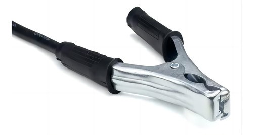 Kit De Cables Tierra Y Porta Electrodo 2 M Para Soldadora.