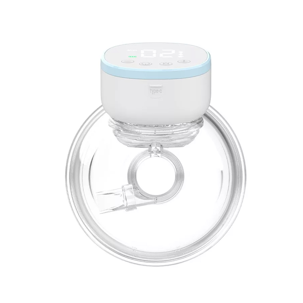 Extractor De Leche Dr Isla Eléctrico Manos Libres Azul.