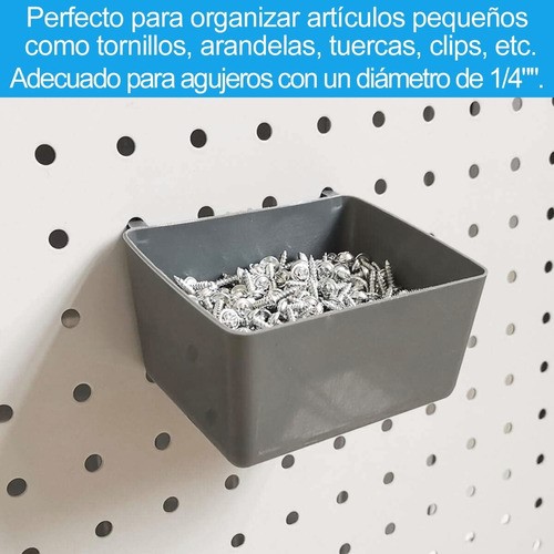 Set 80 Gancho Para Tablero Perforado Exhibidor .