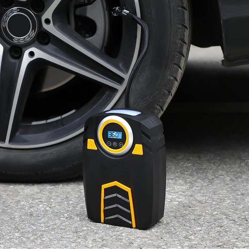 Compresor De Aire Inflador Llantas Bomba Portátil 12v 150psi.