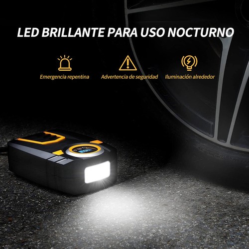 Compresor De Aire Inflador Llantas Bomba Portátil 12v 150psi.