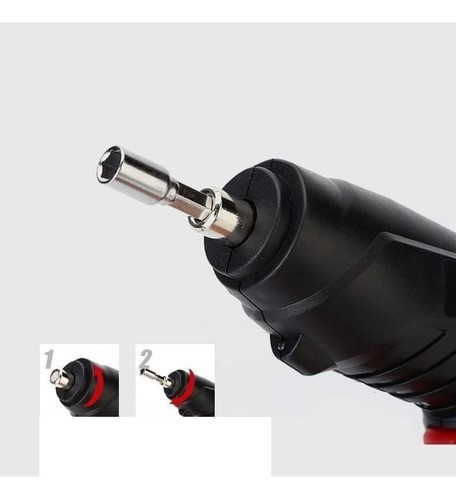 Destornillador Eléctrico Taladro Inalámbrico 3.6v, 48 Piezas Negro.