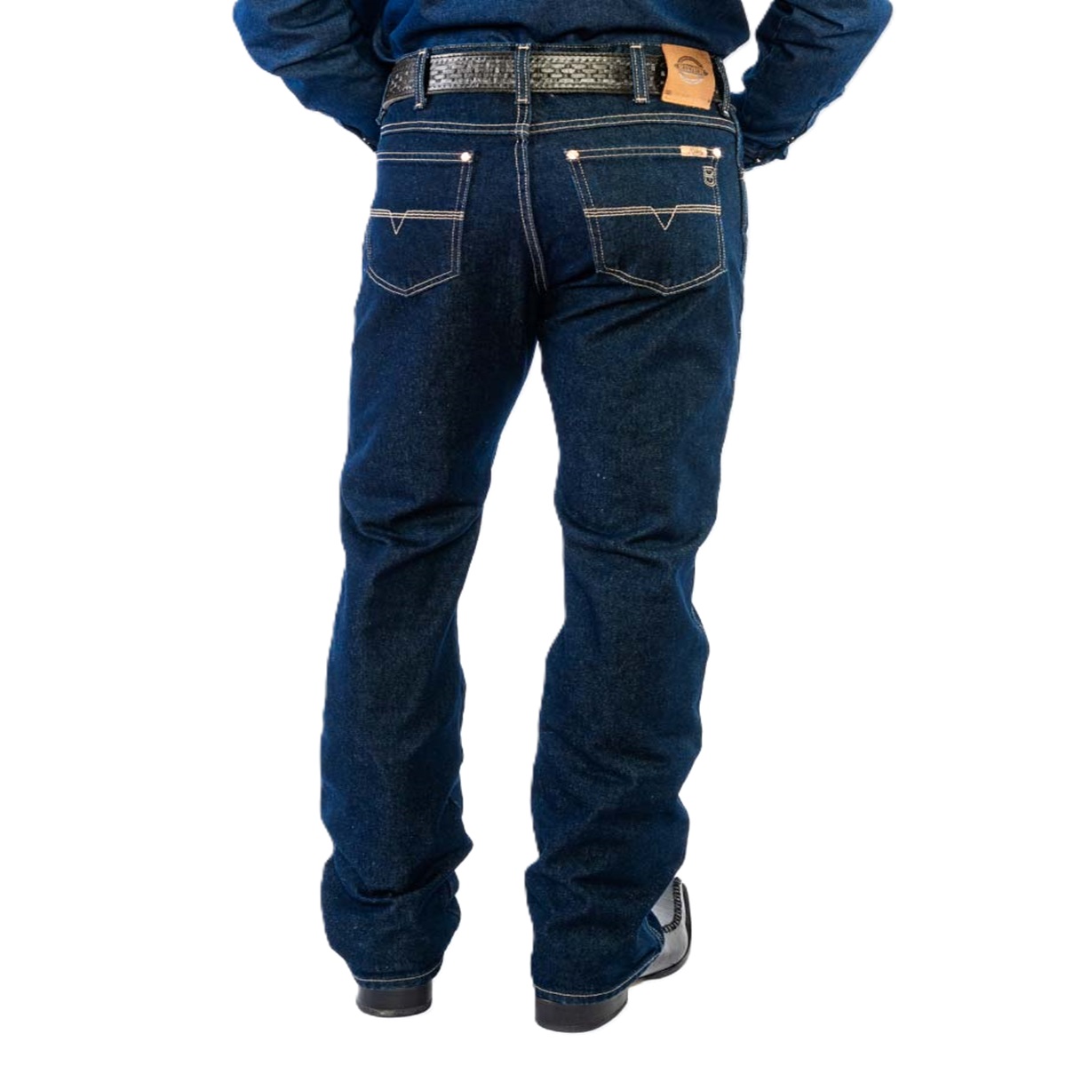 PANTALÓN DE MEZCLILLA CORTE VAQUERO SLIM FIT
