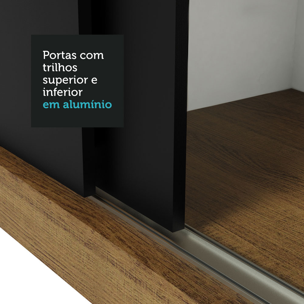 Ropero Closet Madesa 3 Puertas 1 Espejo MN