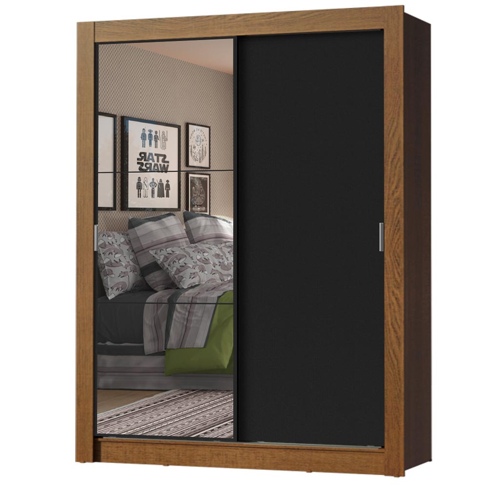 Ropero Closet Madesa 2 Puertas 1 Espejo MN