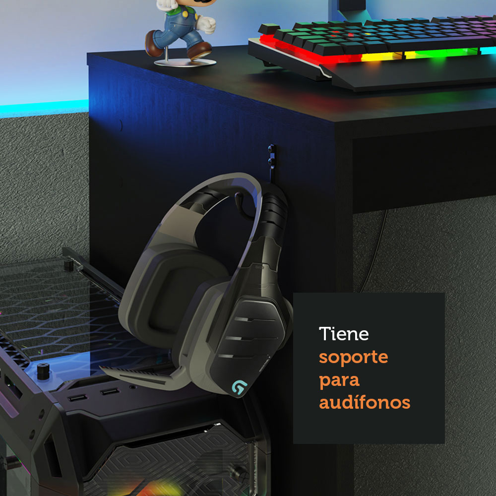 Mesa Gamer Escritorio Para Computador 9414 NN