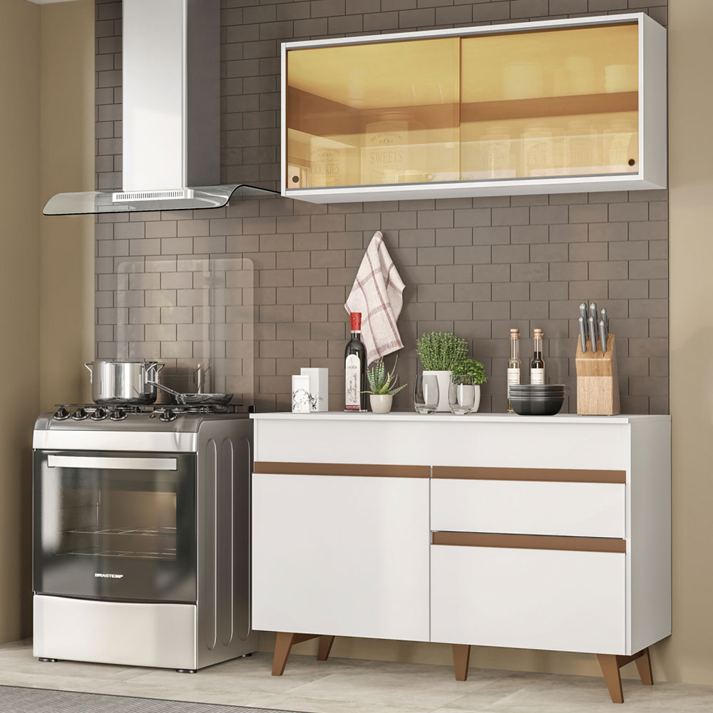 Cocina Integral Completa Modular Madesa Reims 120cm BB