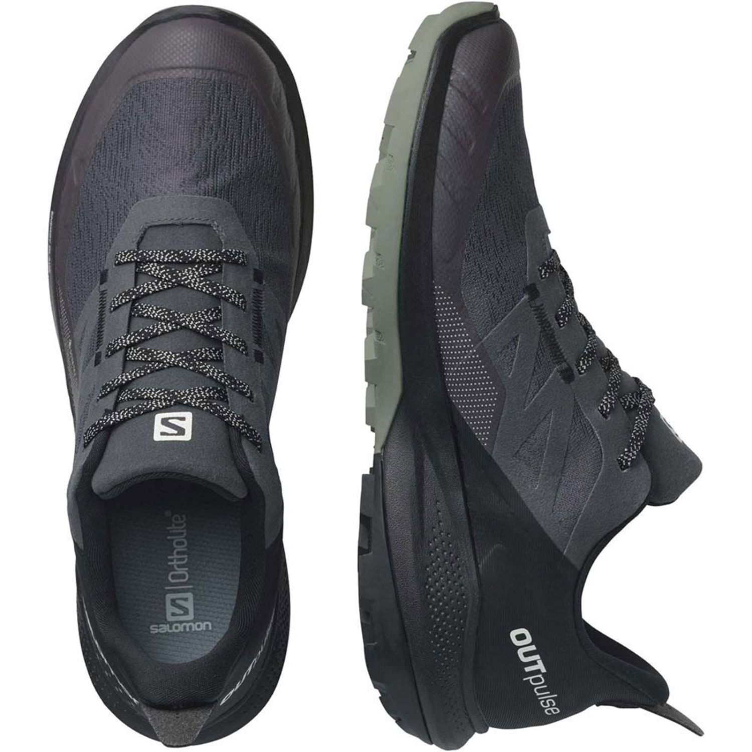 TENIS SALOMON HOMBRE NEGRO SALOMON OUTPULSE GTX L41587800.