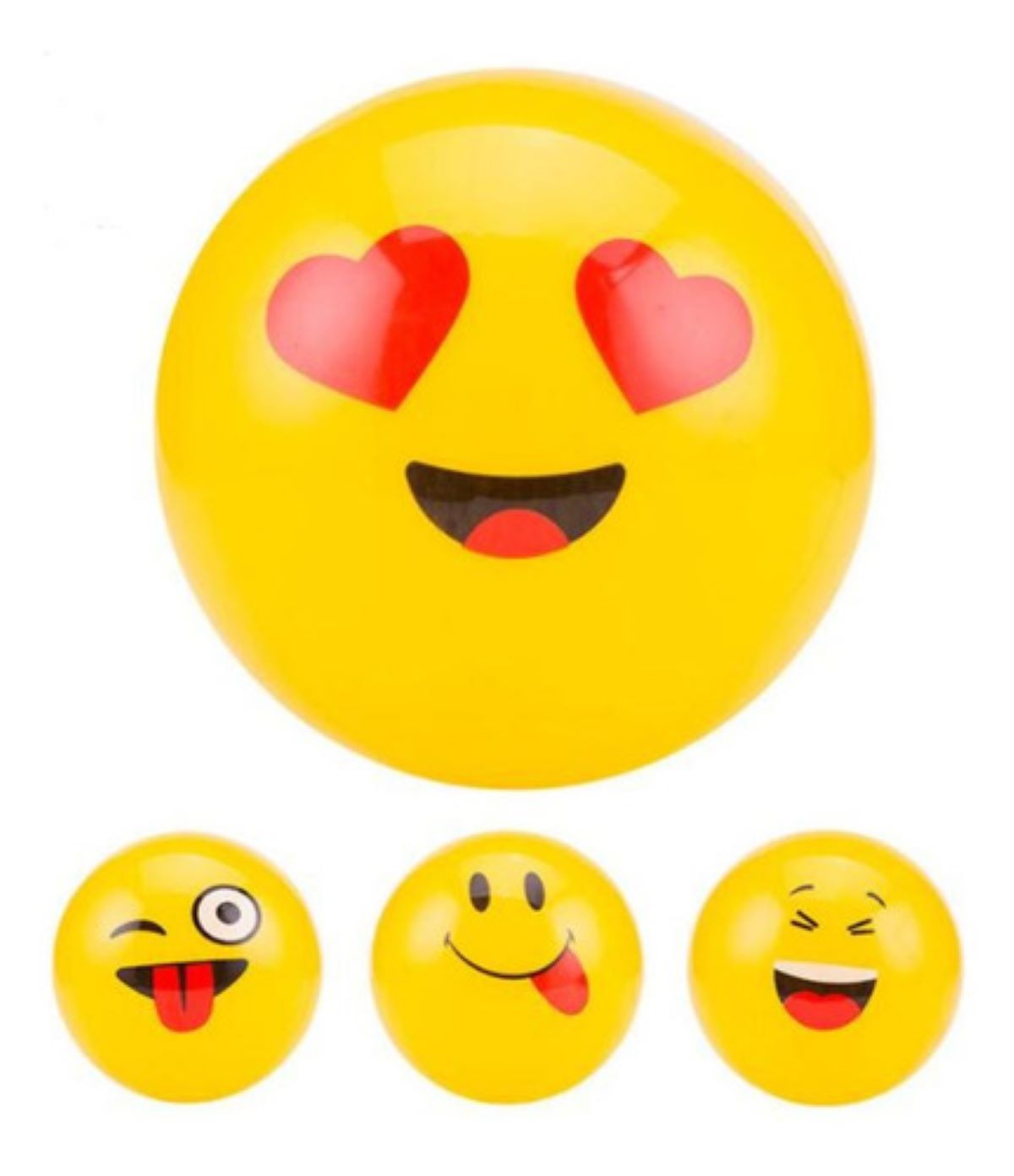 60 Pelotas Plástico Emoji Fiesta Regalo Juguete Niño Niña.