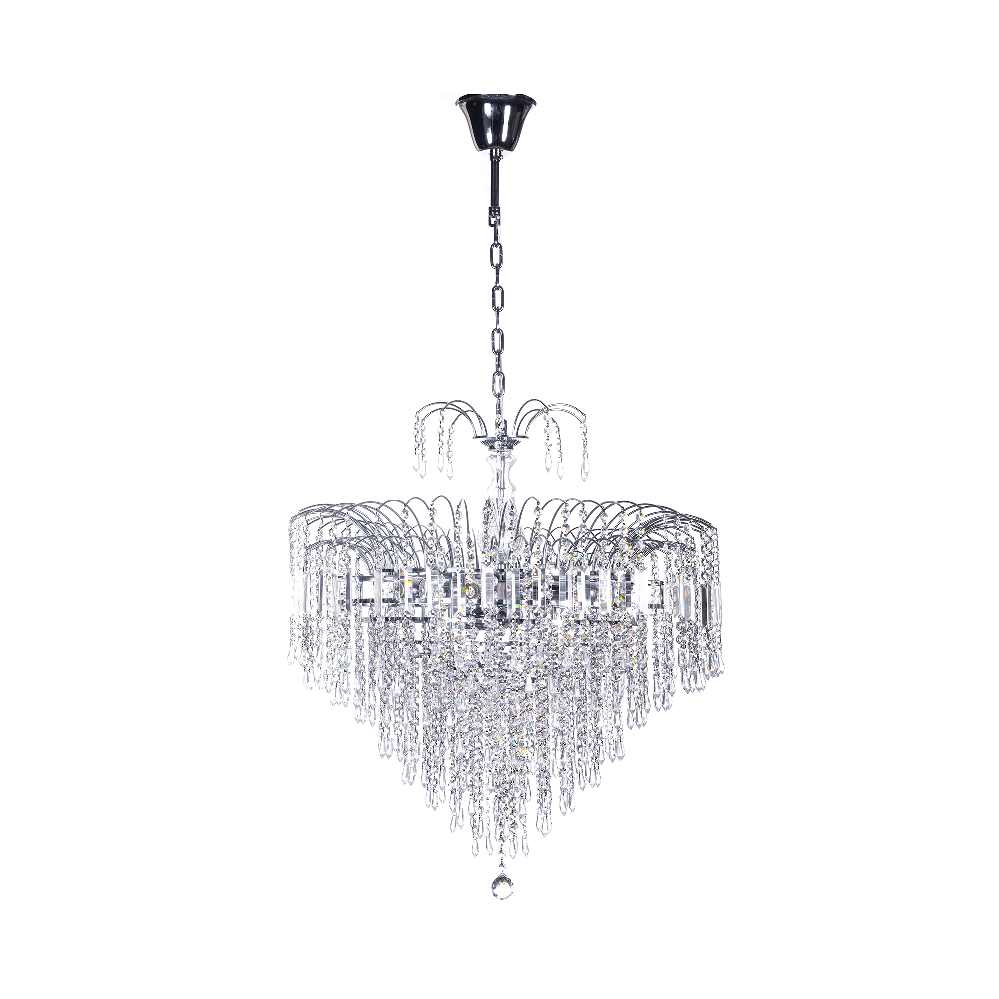 Candil Colgante Gamalux Europa Milan Cristal Hq K9 De 15 Luces CH.