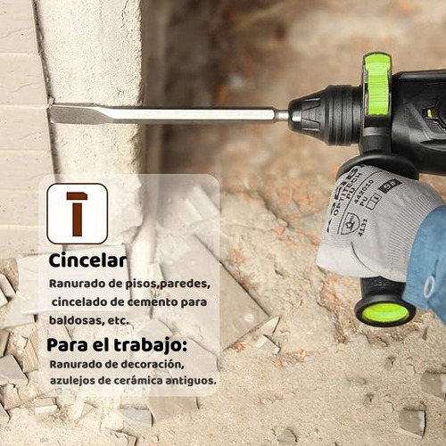 Rotomartillo Taladro Cincelador Perforador Sds-plus 1200w.