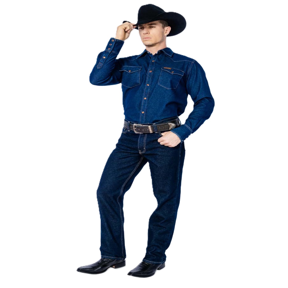 PANTALÓN DE MEZCLILLA RIDER JEANS CORTE VAQUERO