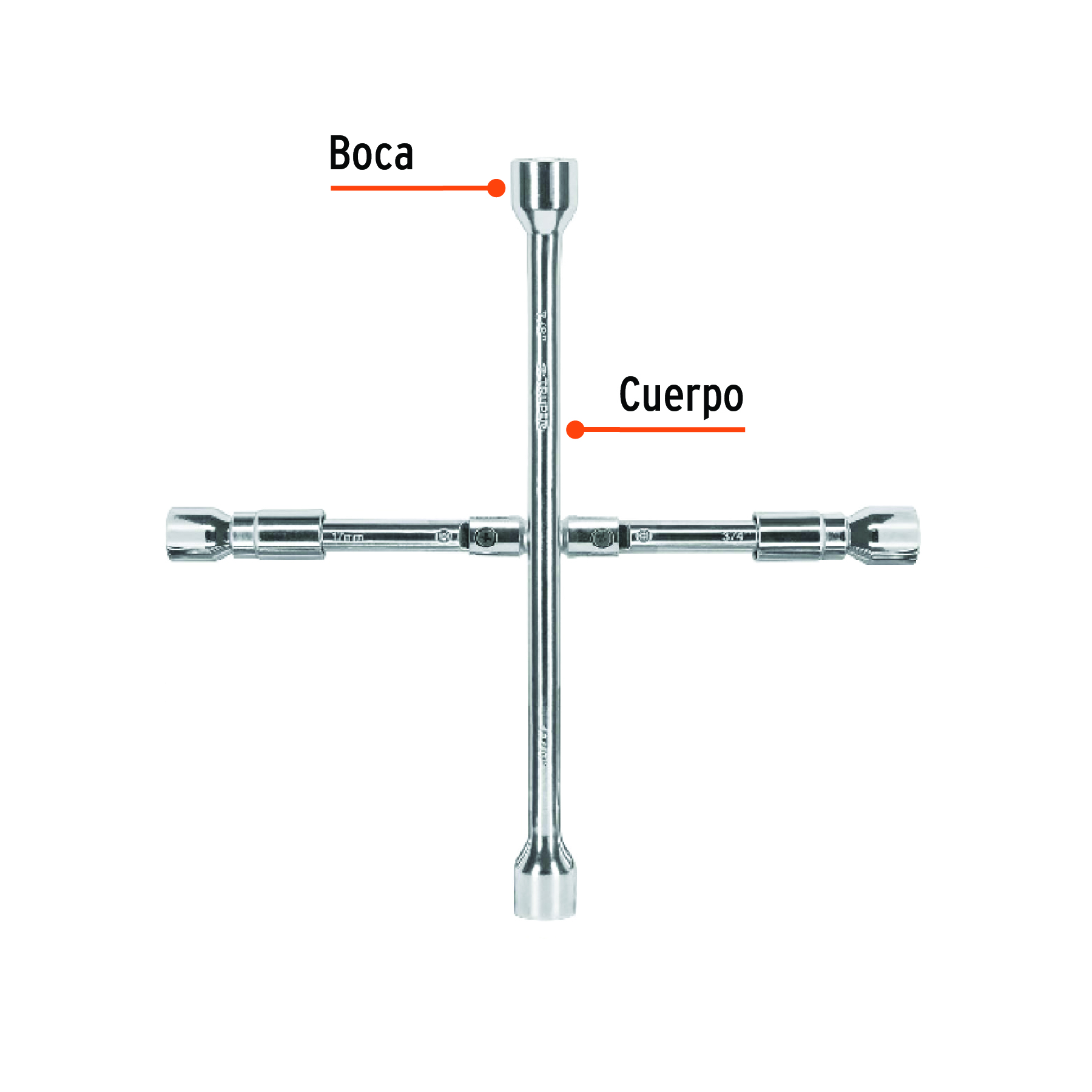 CRUCETA AUTOMOTRIZ PLEGABLE 14P 15484 .