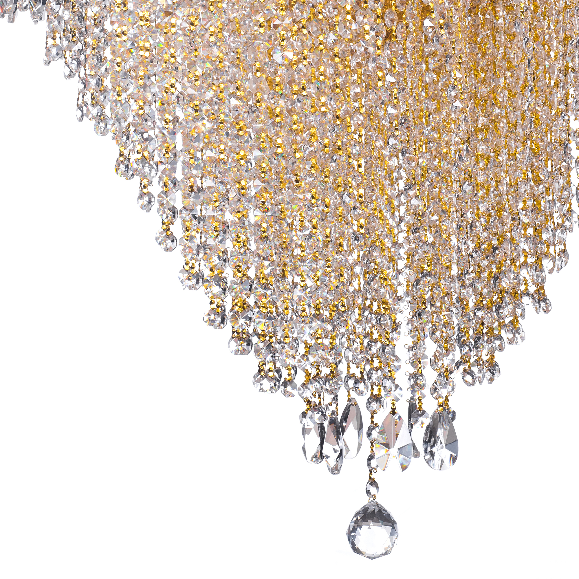 Candil Colgante Gamalux Europa Florencia Cristal Hq K9 De 8 Luces GD.