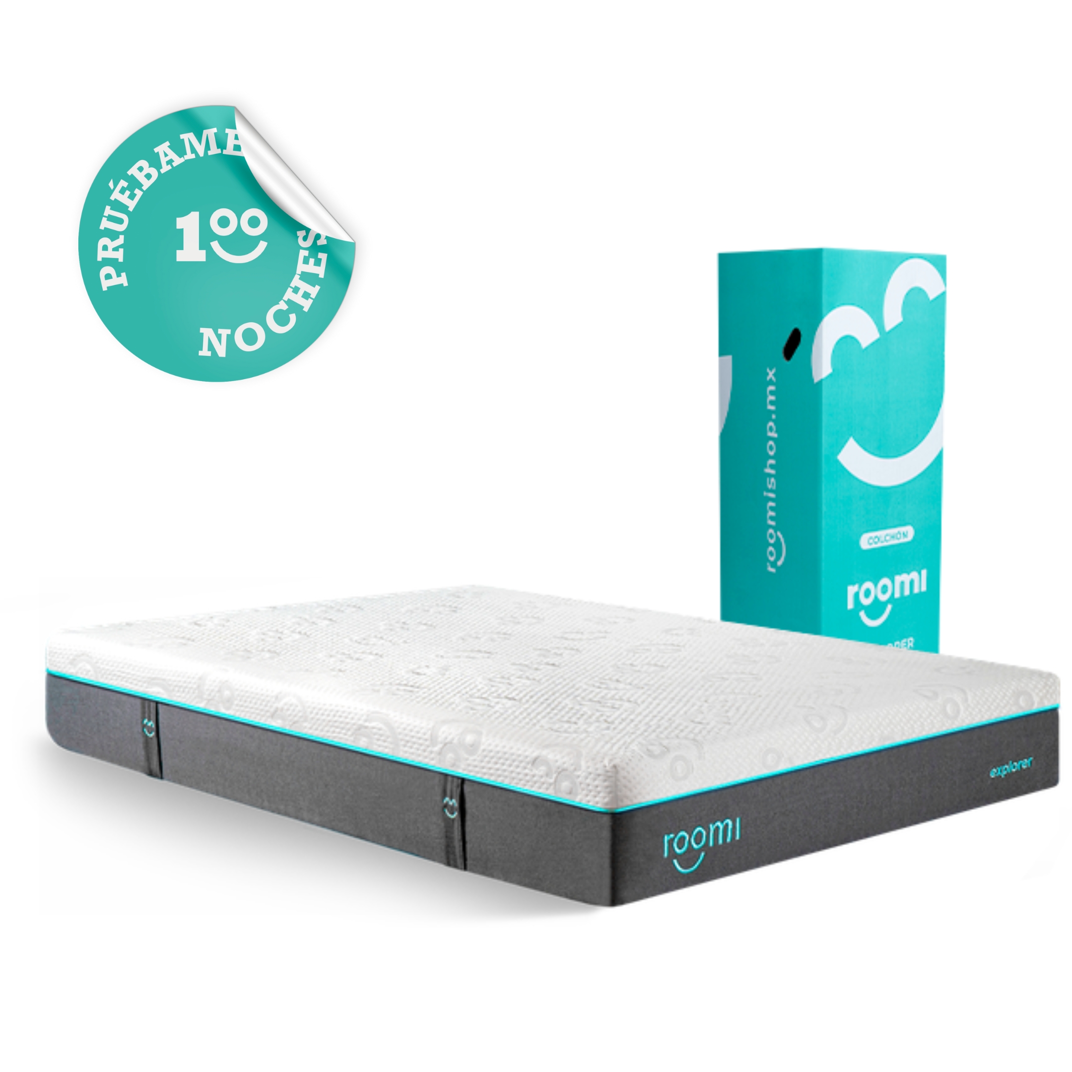 colchon-en-caja-matrimonial-roomi-explorer-tecnologia-hybrid-confort-medio