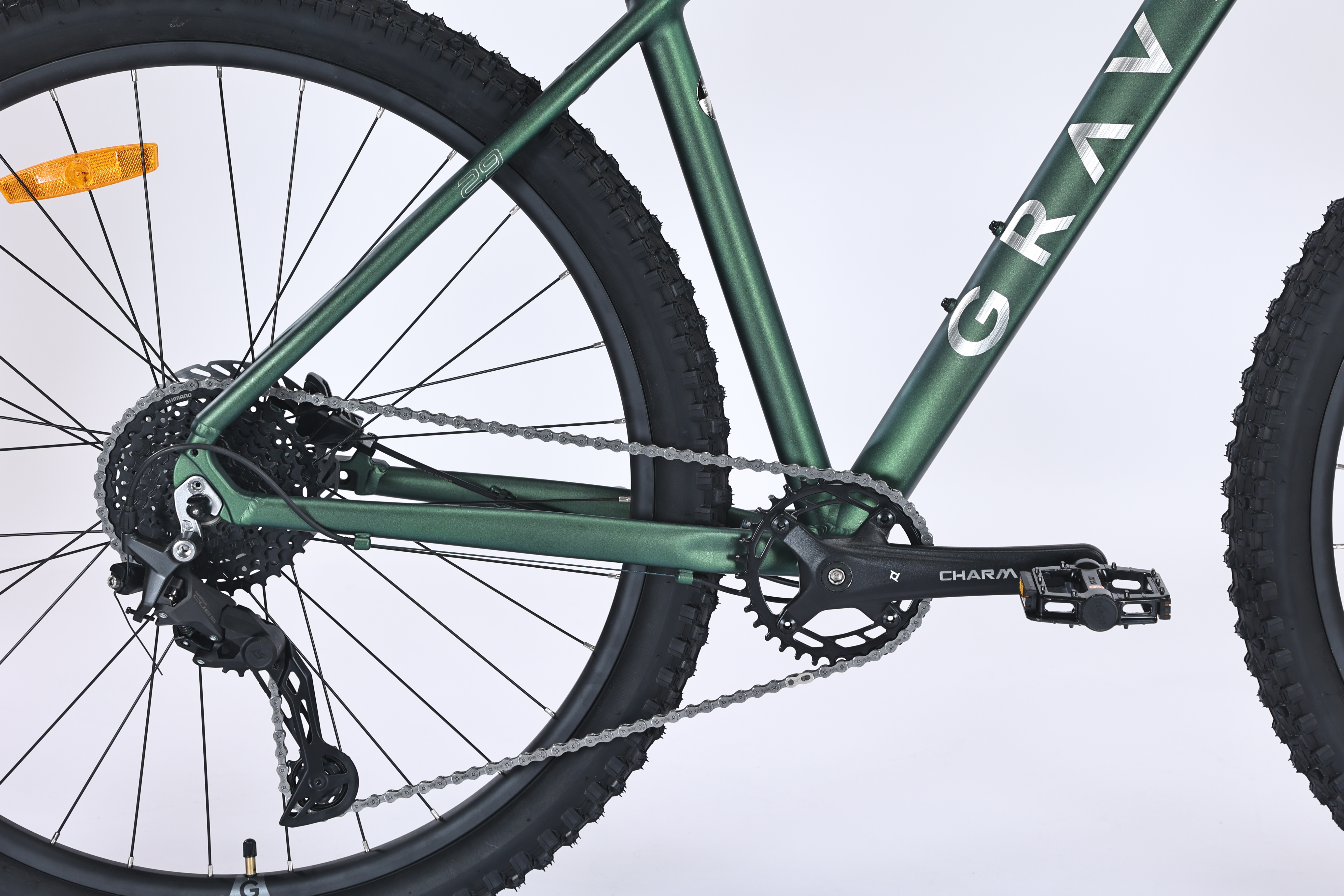 BICICLETA MTB VINSON R29 19 VERDE.
