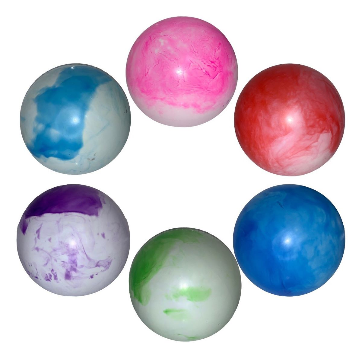 100 Pelotas Vinil Colores Fiesta Regalo Juguete Niño Niña.