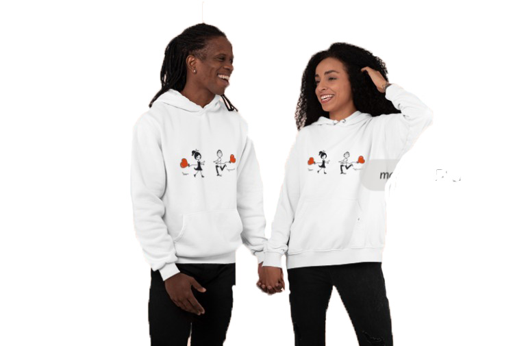 Sudaderas Para Parejas Personalizadas Varios Diseños.