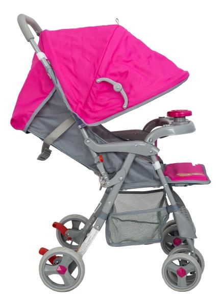 Carriola Trendy Kids Happy Reclinable Ligera Rosa