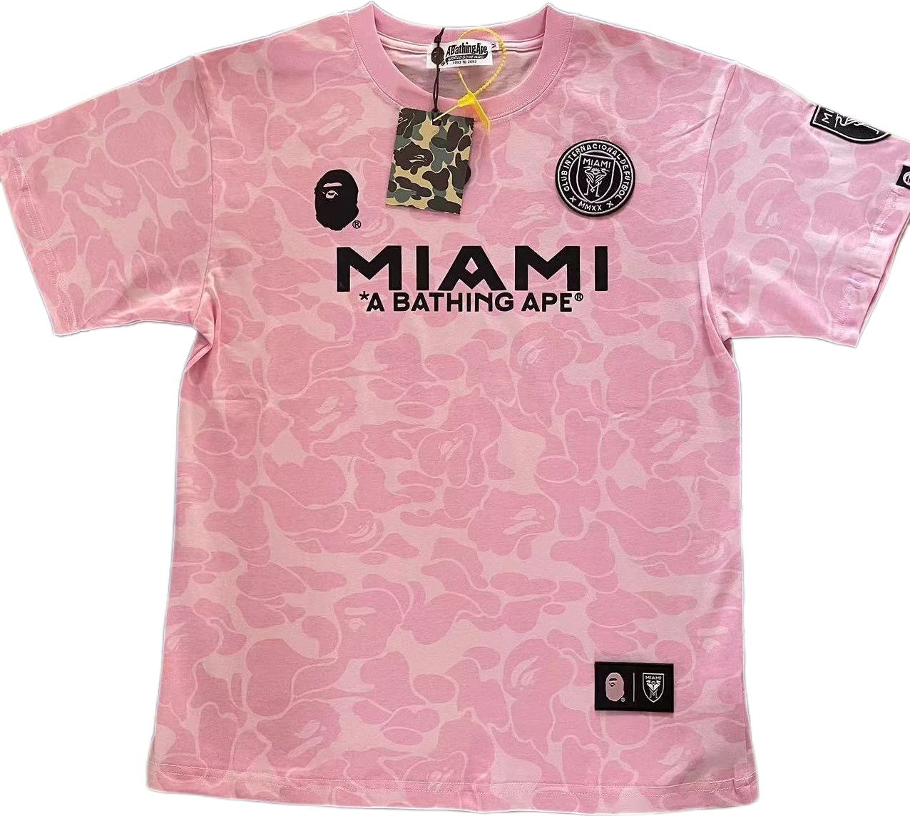 Nuevo! Jersey Inter Miami 2024 MLS Edicion Especial BAPE Rosa Talla L.