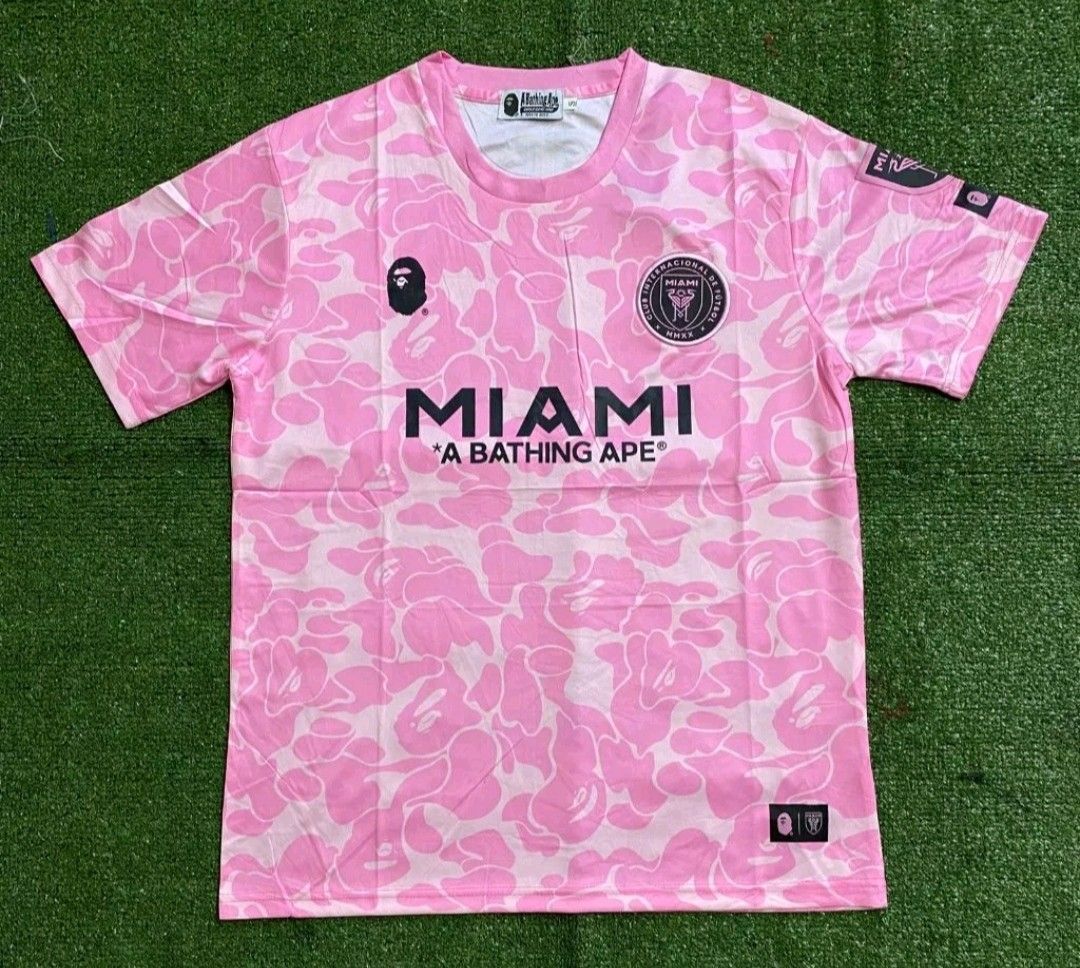 Nuevo! Jersey Inter Miami 2024 MLS Edicion Especial BAPE Rosa Talla L.