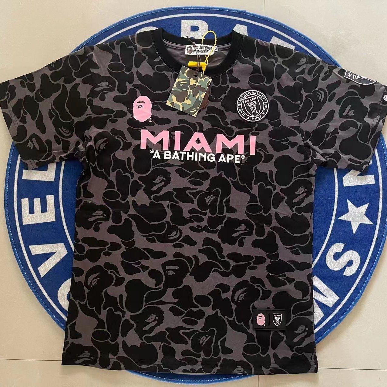 Nuevo! Jersey Inter Miami 2024 MLS Edicion Especial BAPE Negro Talla M.