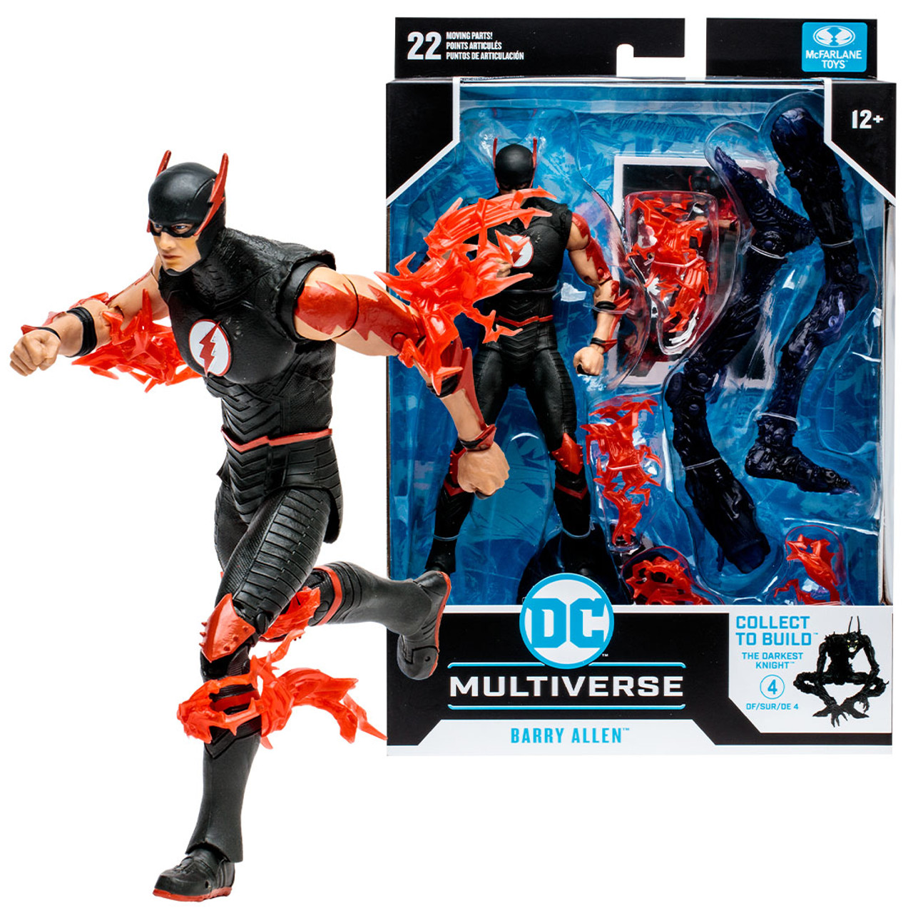 DC Multiverse Barry Allen SPEED METAL BAF Darkest Knight.