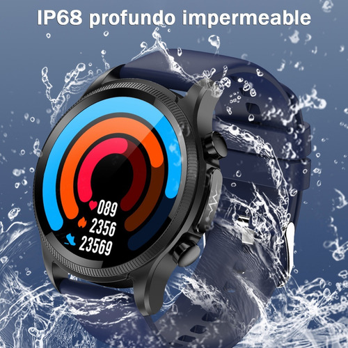 Reloj Inteligente Deportivo Para Glucosa En La Sangre Ecg.
