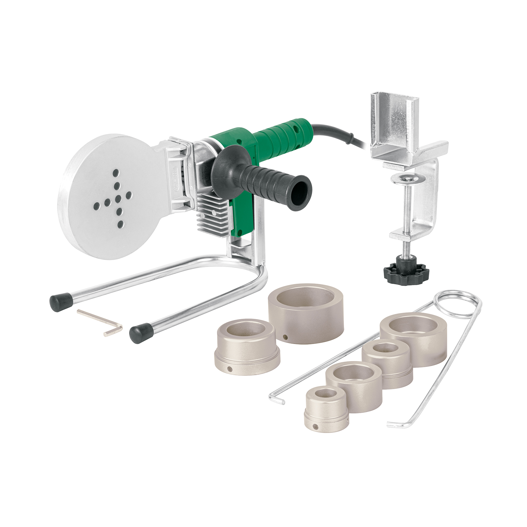 Termofusora Foset de 1000 W para PPR 43011 verde