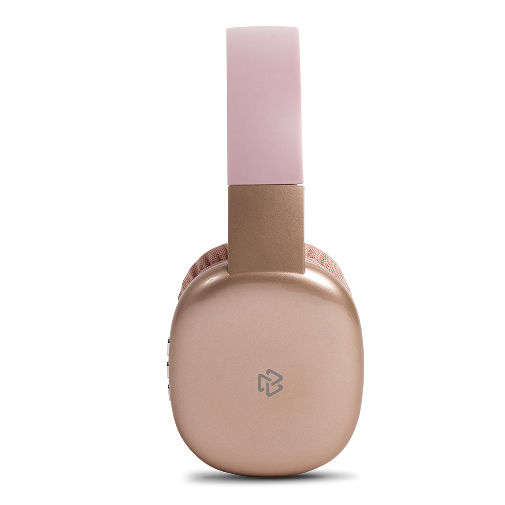 Audífonos Inalámbricos On Ear Aurum ANC Stf Color Rosa .