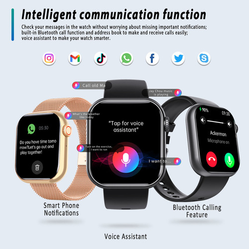 Relojes Inteligente Yang wiera F57 Glucosa Bluetooth Al Agua Mujer/hombre Color De La Caja Negro Color De La Correa Negro Color Del Bisel Negro.