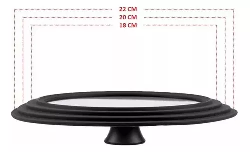 Tapas Multi-medida Para Ollas Y Sartenes De 18cm A 28 Cm.